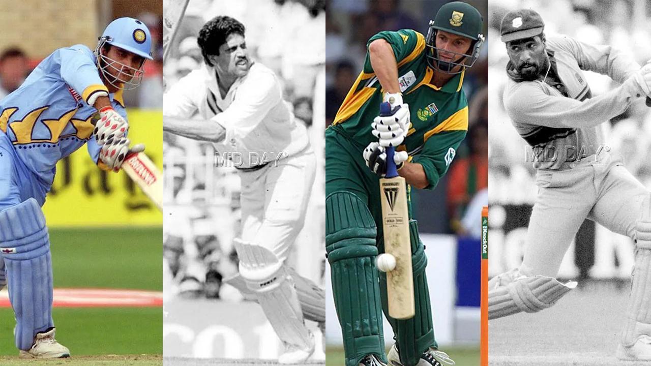 Top guns! These batsmen smashed top scores in an ICC World Cup