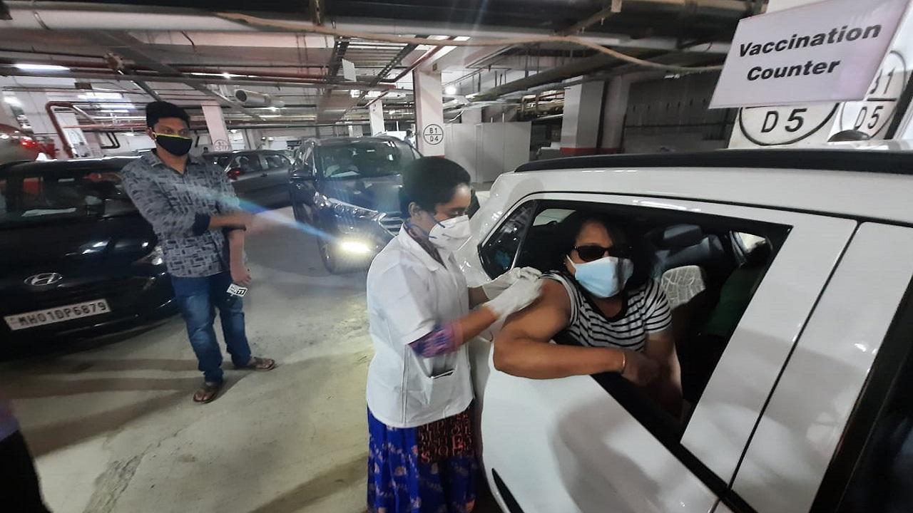COVID-19: BMC starts drive-in vaccination centre in Mumbai