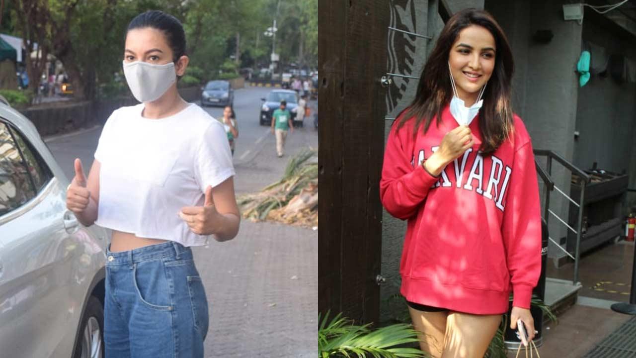 Gauahar Khan, Jasmin Bhasin, Rakul Preet Singh snapped in Mumbai
