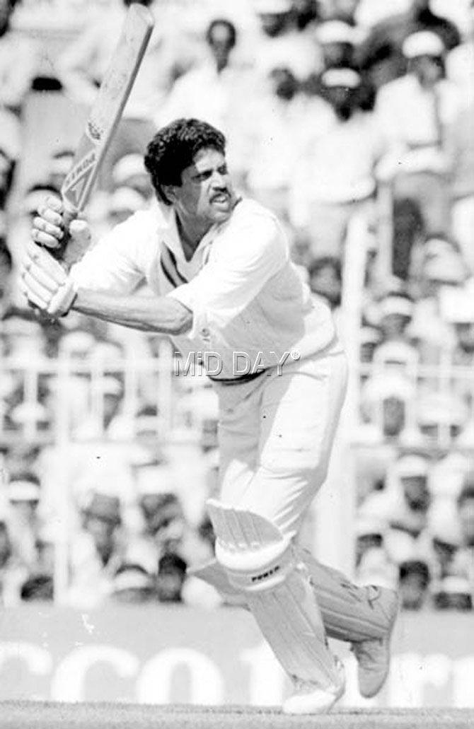Kapil Dev (IND) - 175*: Balls - 138. Strike Rate - 126.81. Fours - 16. Sixes - 6. Opponent - Zimbabwe (Pic/ Midday archives)