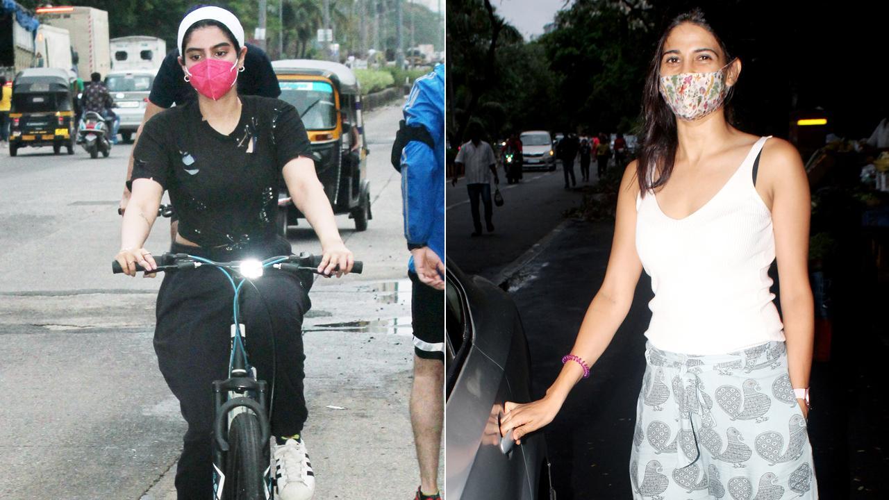 Khushi Kapoor, Aahana Kumra, Dino Morea clicked out and about in the city