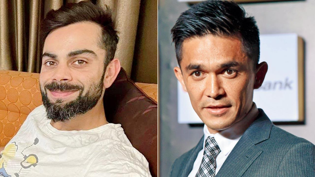 Sunil Chhetri comments on Virat Kohli's football skills: Shall I send an invoice for coaching skills?