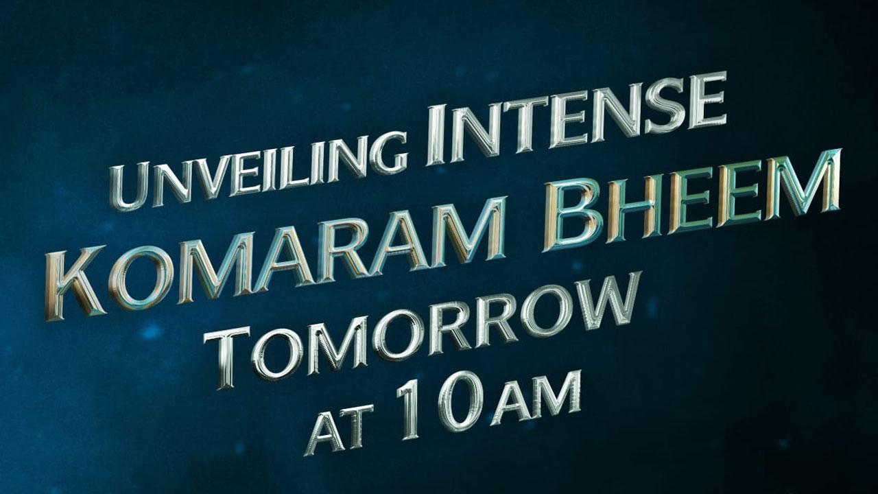 RRR: Get ready to witness Jr NTR as Komaram Bheem tomorrow on his birthday