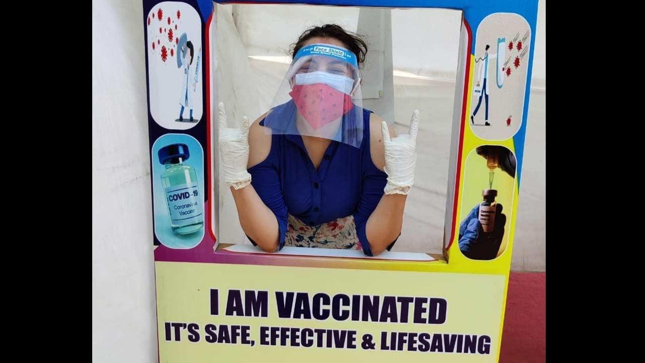 Maanvi Gagroo takes first jab of Covid-19 vaccine; urges fans to register themselves