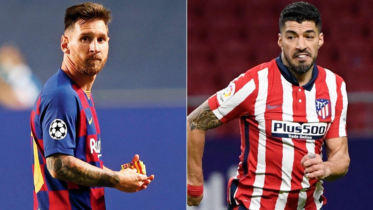Luis Suarez urges Lionel Messi to stay at Barcelona