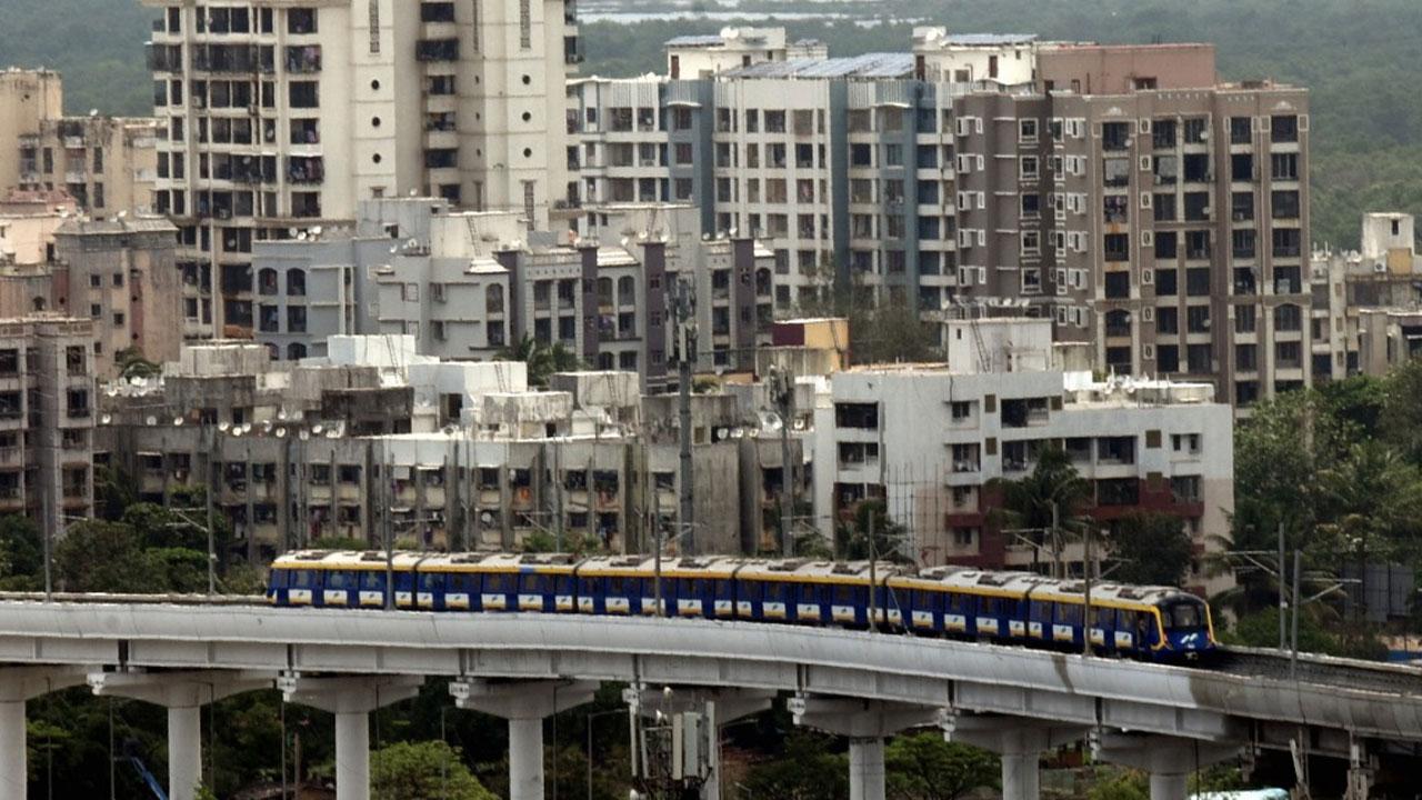 According to officials, Metro line 2A and 7 trials will go on for four-five months after which the first phase will start in October and both the lines would be completely operational by January 2022. Photo: Nimesh Dave