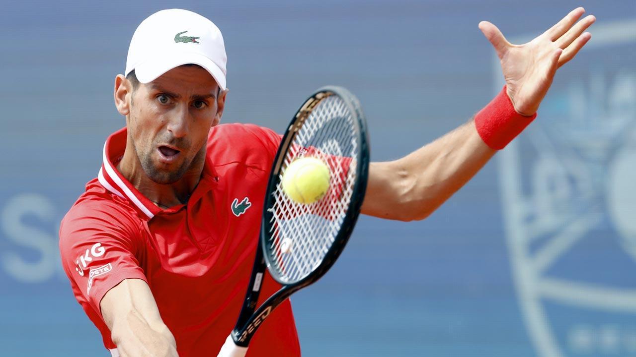 Novak Djokovic to face qualifier Molcan in Belgrade Open final