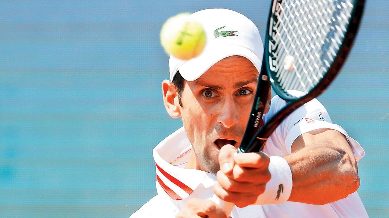 Novak Djokovic battles to victory over Moraing in Belgrade