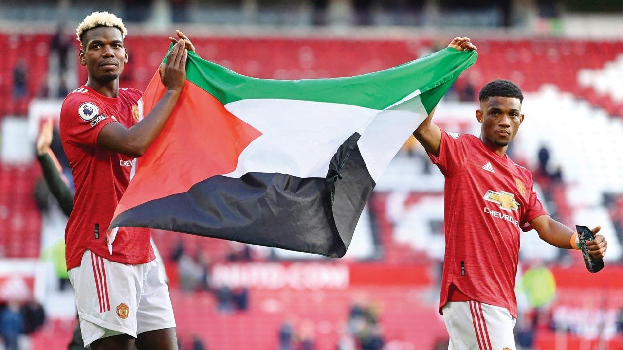 EPL: Ole Gunnar Solskjaaer defends Paul Pogba, Amad Diallo for flag display