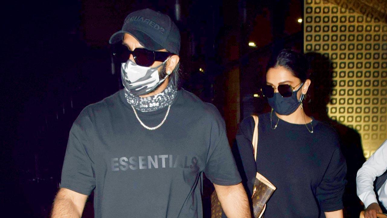 Ranveer Singh and Deepika Padukone are back in town