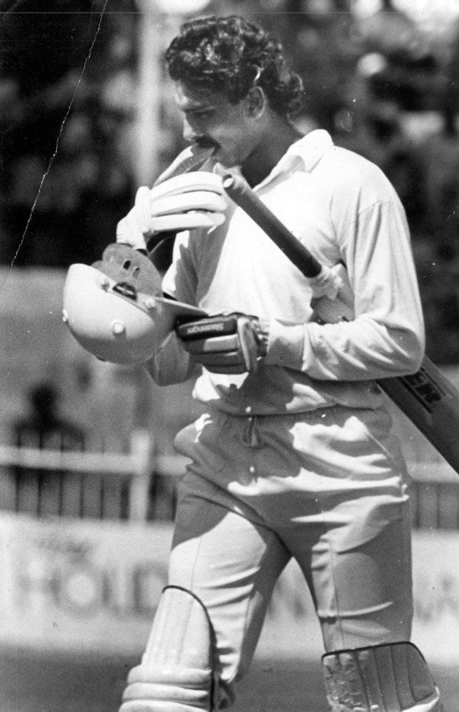 As a batsman, Ravi Shastri played either as an opening batsman and also in the middle order. In his 80 Tests, Shastri scored 3830 runs at an average of over 35 runs per inning. Photo / Pradeep Mandhani