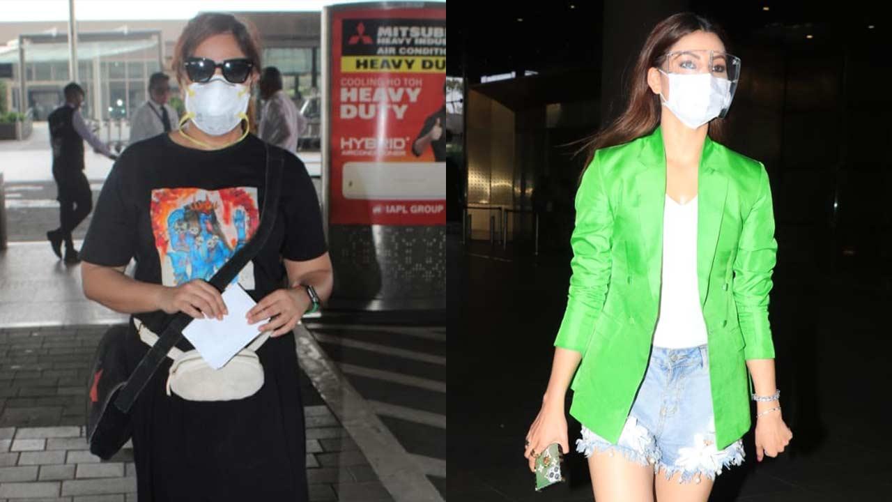 Airport Diaries: Urvashi Rautela, Nikki Dutta, Richa Chadha snapped