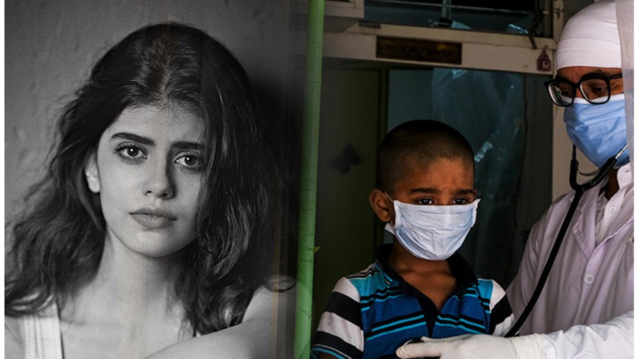 Sanjana Sanghi joins initiative to support Covid-impacted kids and families in villages