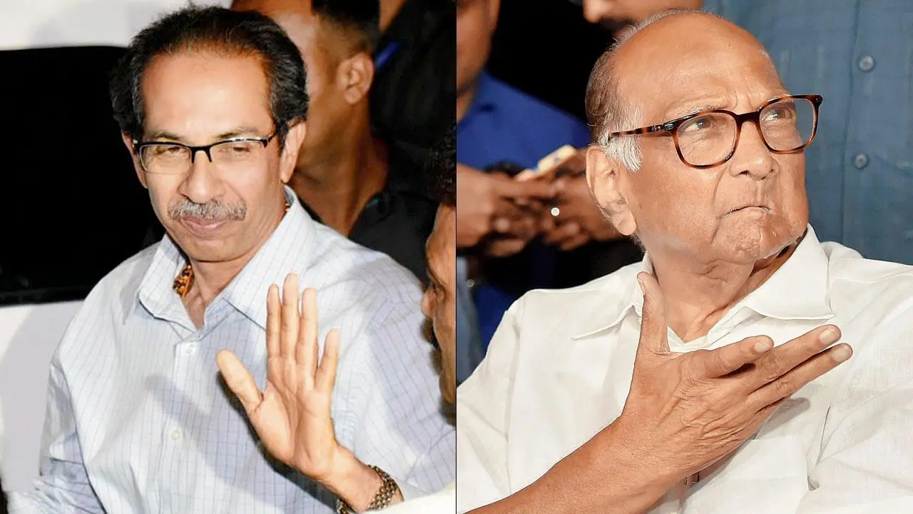 Sharad Pawar meets Uddhav Thackeray; discusses political, Covid-19 situation