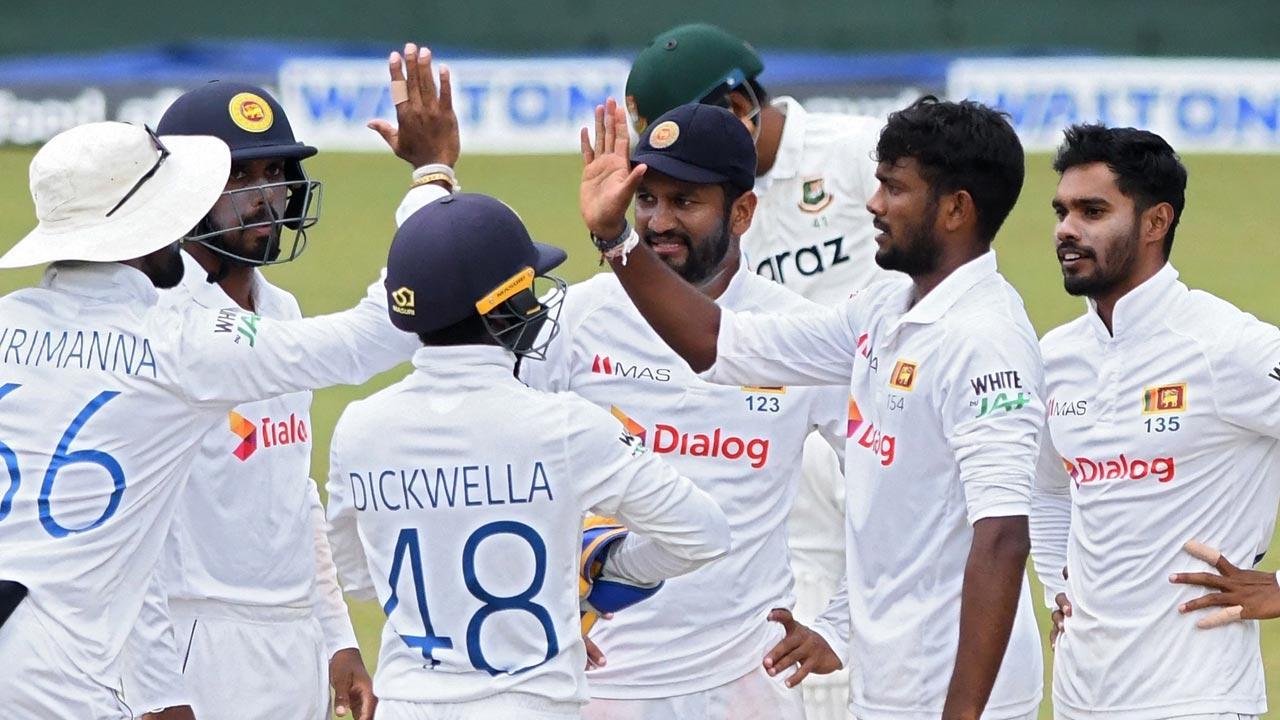 Sri Lanka on verge of series win vs Bangladesh