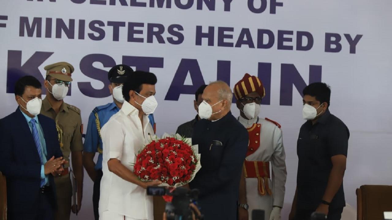 Stalin sworn in as Tamil Nadu CM