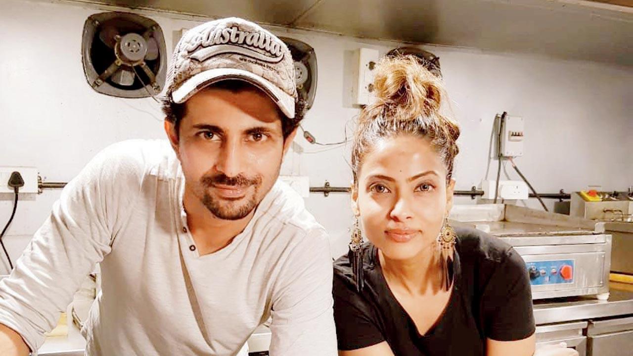 Home chefs Nandini Deb and Nirban Goswami