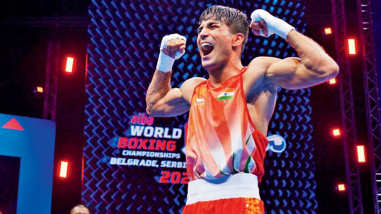 Boxer Kumar assured of medal in Belgrade