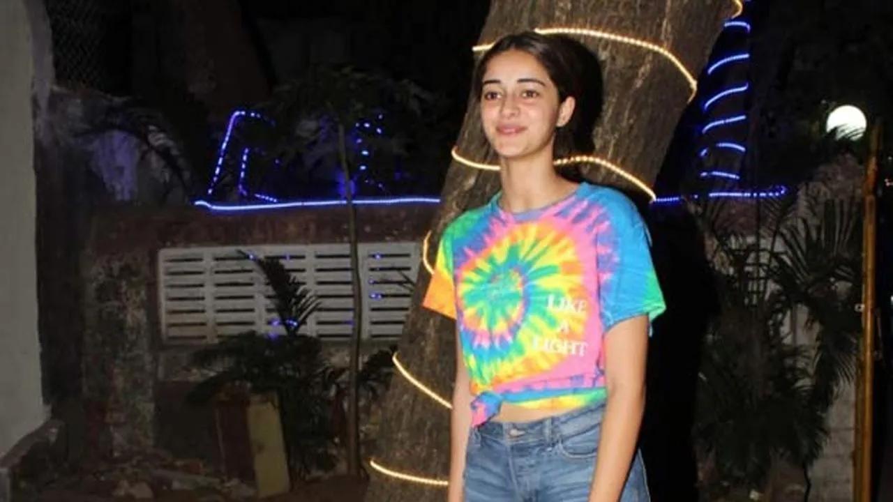 Ananya Panday in first post after the cruise drugs controversy: Can't have rainbow without rain