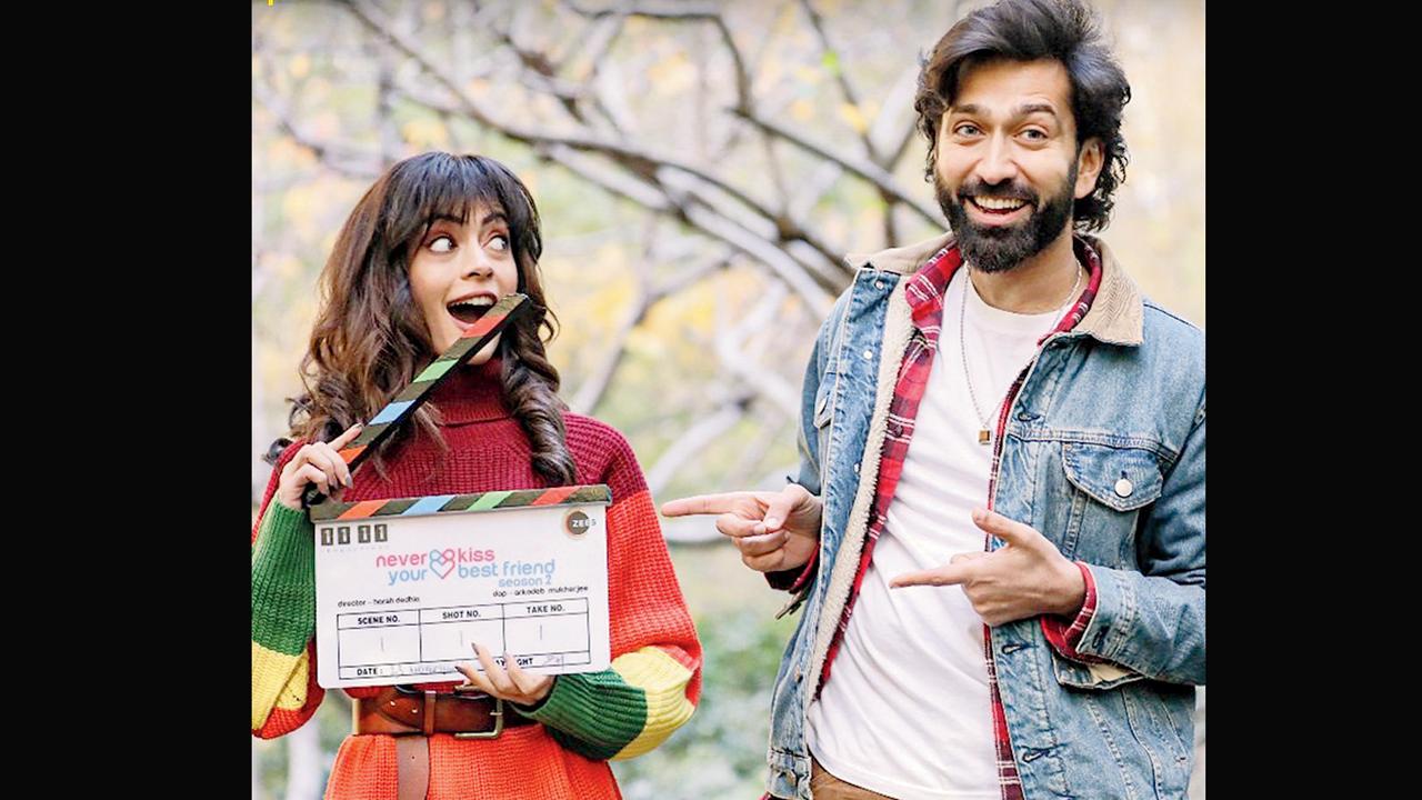 Anya Singh and Nakuul Mehta