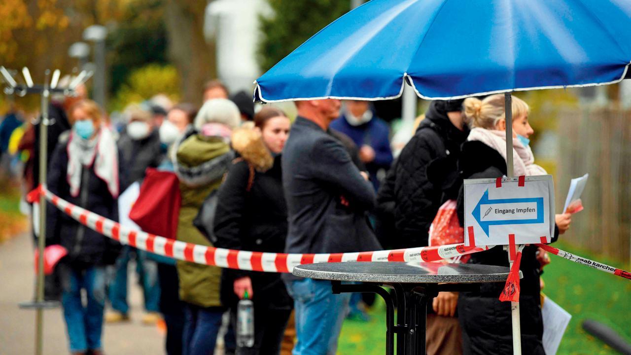 As Germany sees Covid surge, ‘2G rule’ enforced