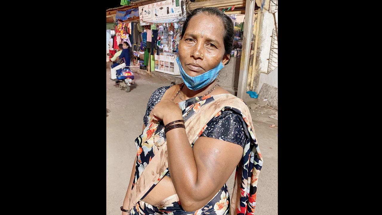 Baby Narayan Wavre was brutally assaulted on her left arm