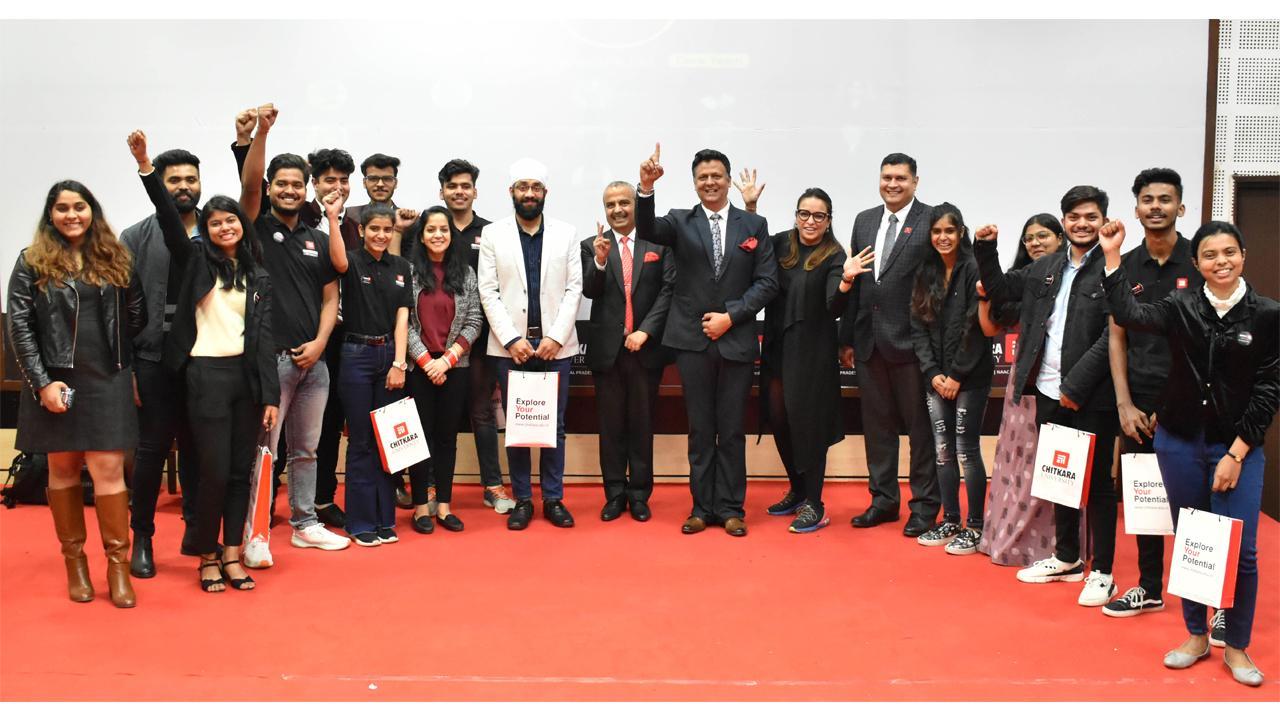 Chitkara University Himachal Pradesh unveils its Entrepreneurship Cell “JAZBA” 