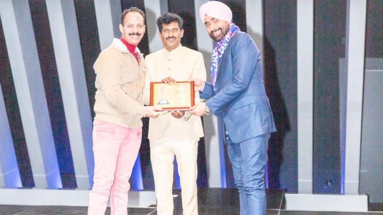 Dr. BK Deepak Harke awarded 