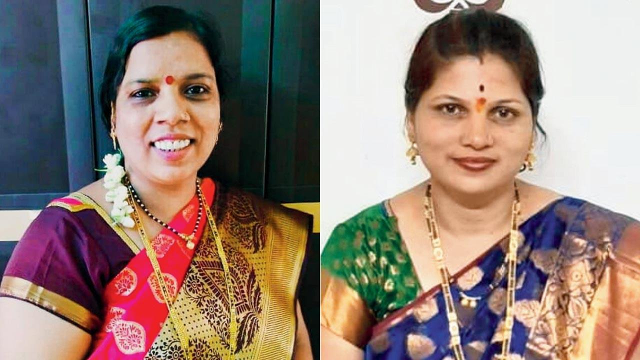 Mohini Santosh Jangam, a city constable’s wife and Sanjeevani Desai, a police constable’s wife