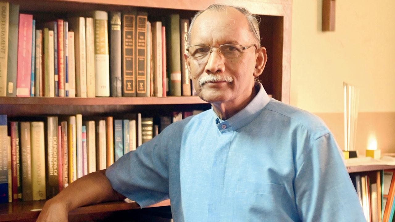 Fr Myron Pereira says that after the German Jesuits were expelled from India post the first World War, the Jesuit Superior-General issued a command asking Spanish Jesuits, many who had worked in the Philippines for centuries, to re-locate to India. Pic/Bipin Kokate