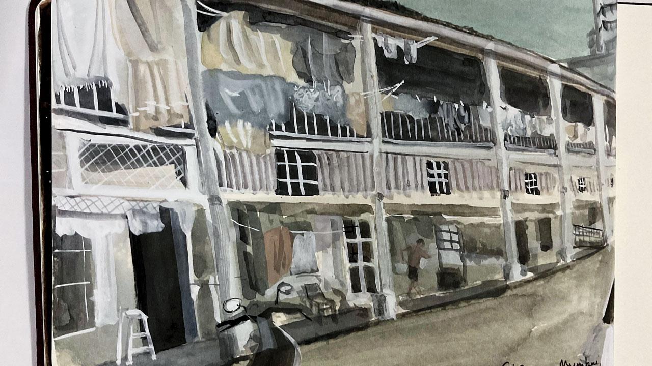 Why this illustrator is archiving Mumbai through her social media project