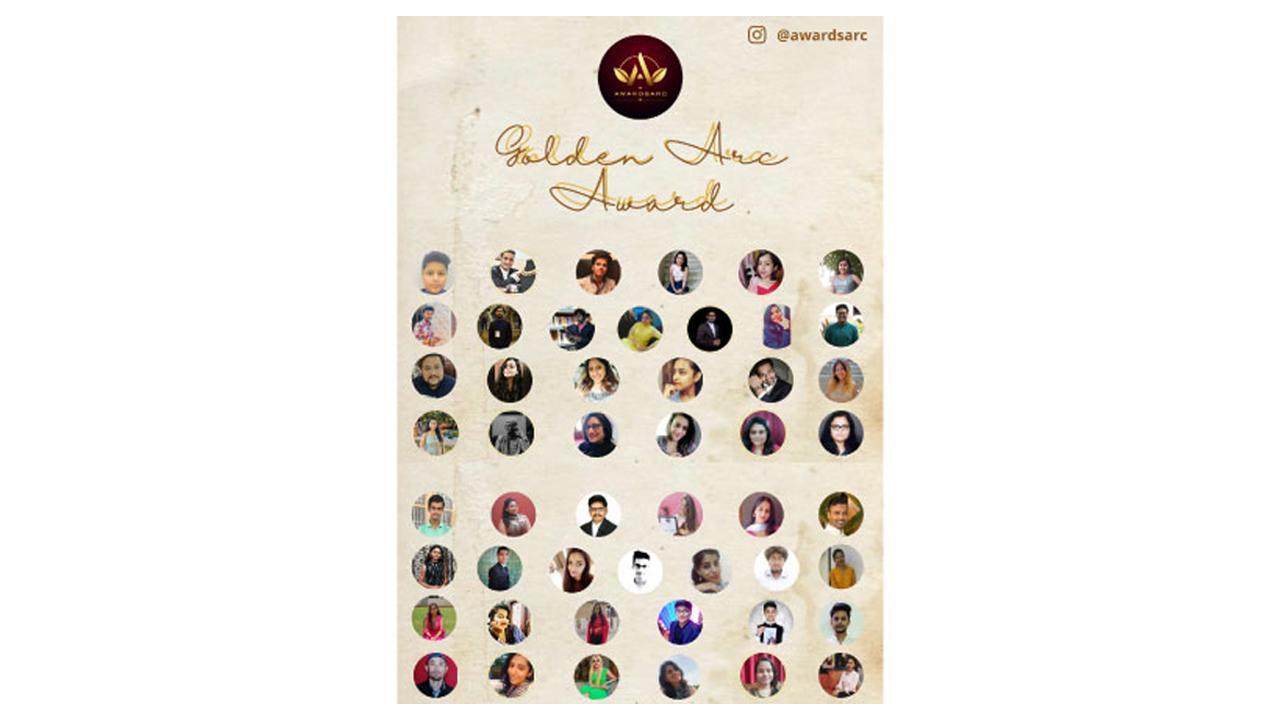 50 Artists were shortlisted for Golden Arc Awards by AwardsArc