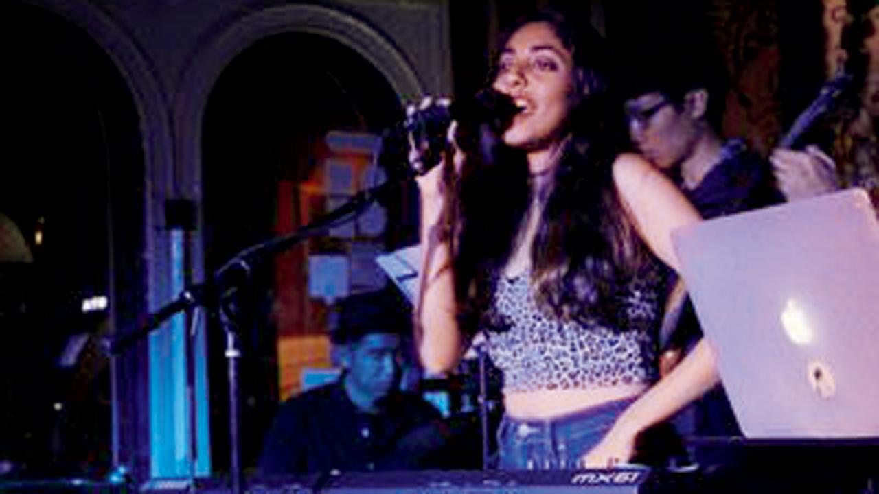 Sequeira performing live