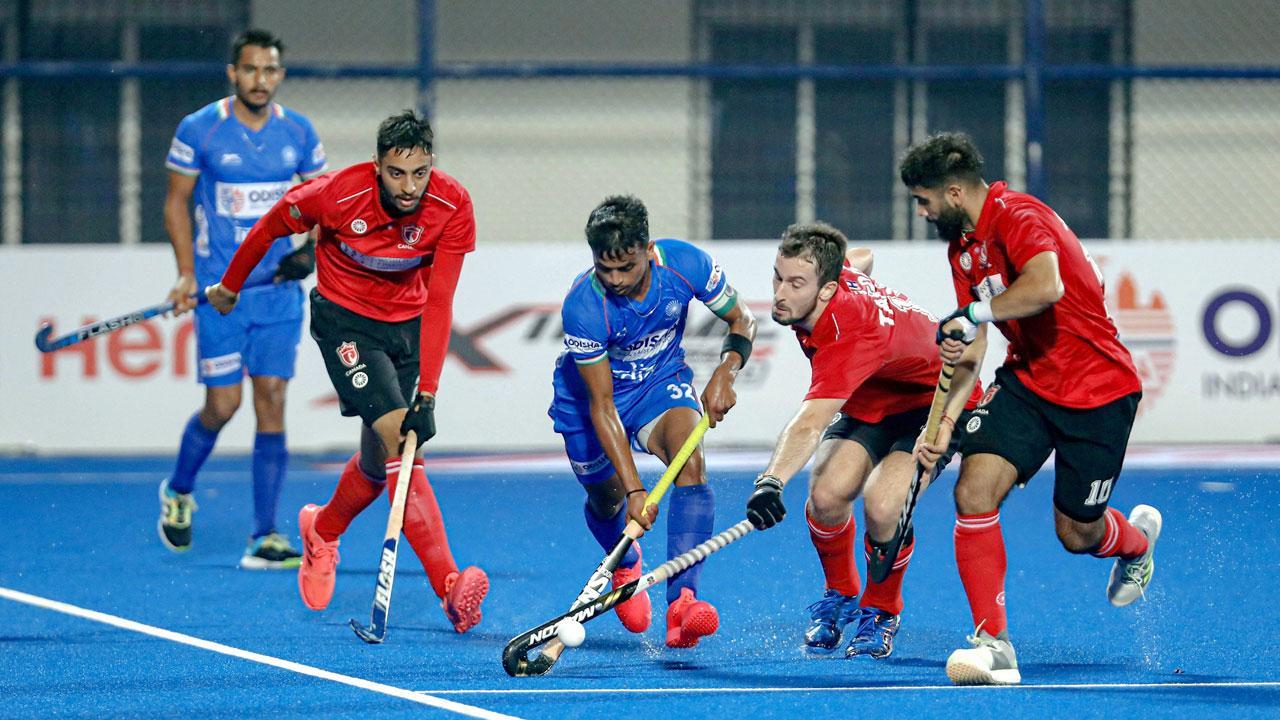 Sanjay, Hundal score hat-tricks as India crush Canada 13-1