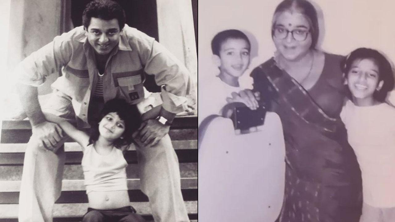 Kamal Haasan celebrates 67th birthday; daughters Shruti, Akshara share endearing throwback photos picture