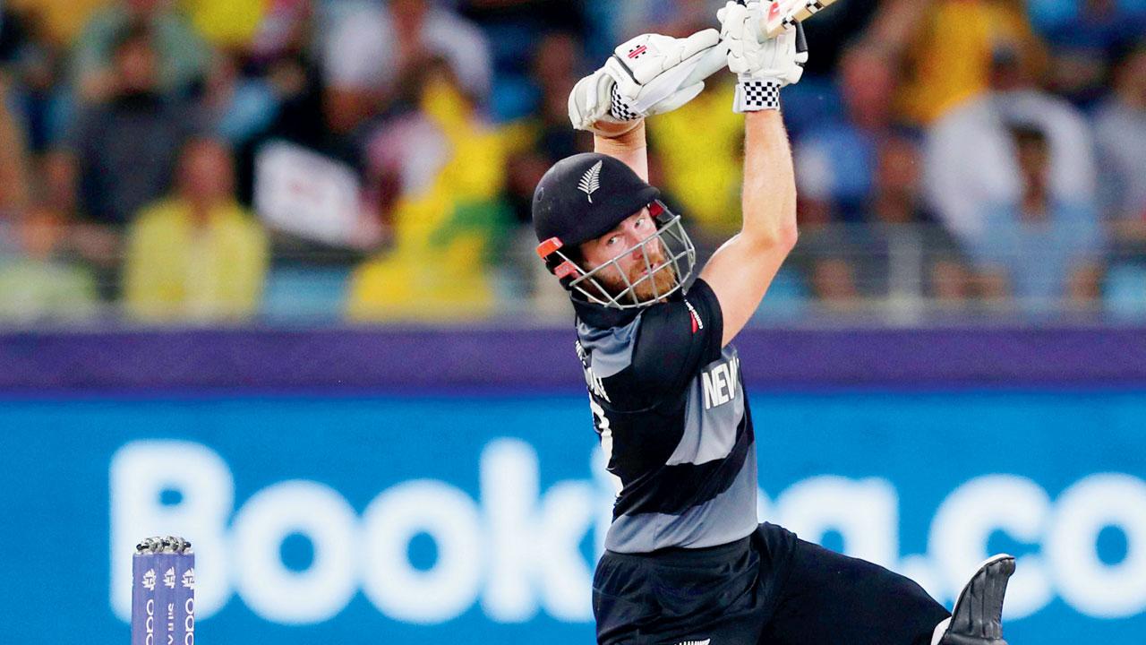 NZ skipper Kane Williamson during his 48-ball 85