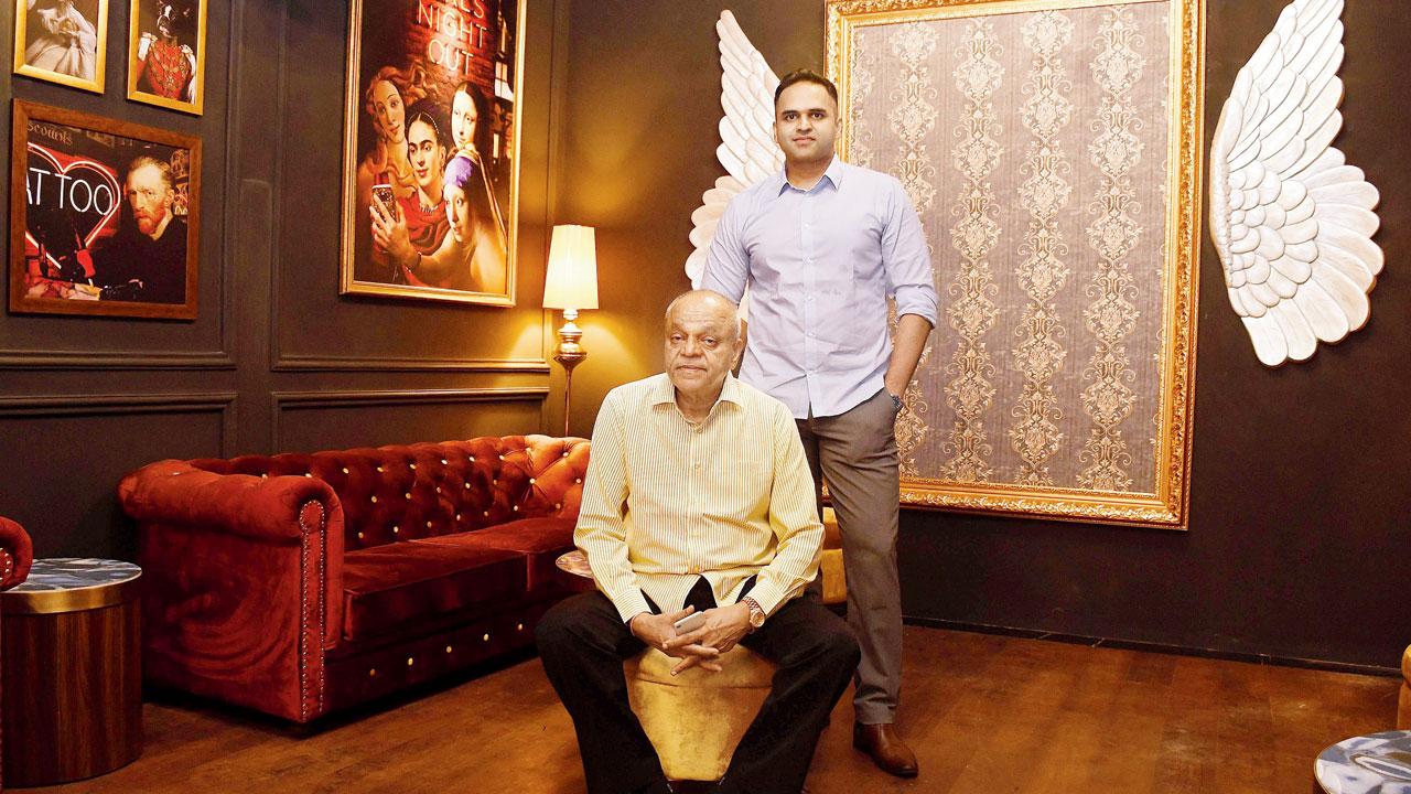 Krishna and Saurabh Shetty. Pics/Ashish Raje