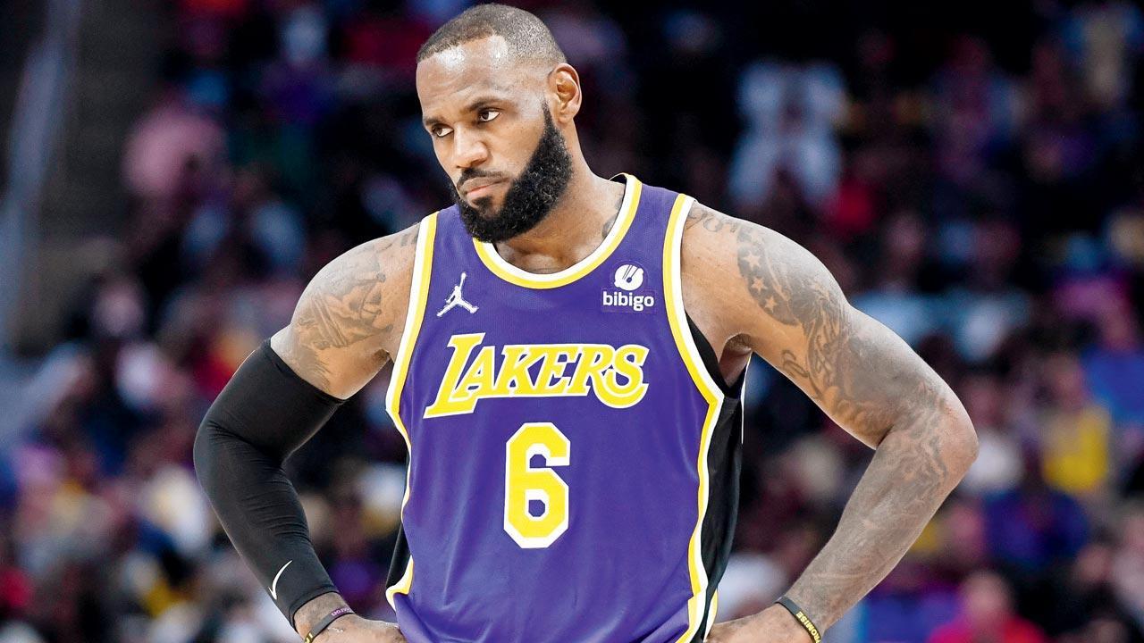 LeBron James fined for obscene gesture; warned for swearing