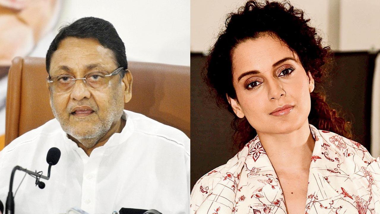 'Centre must take back Padma Shri and arrest her': Nawab Malik slams Kangana over independence remark