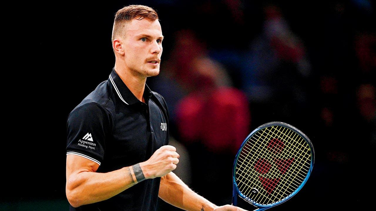 Marton Fucsovics. Pic/AFP