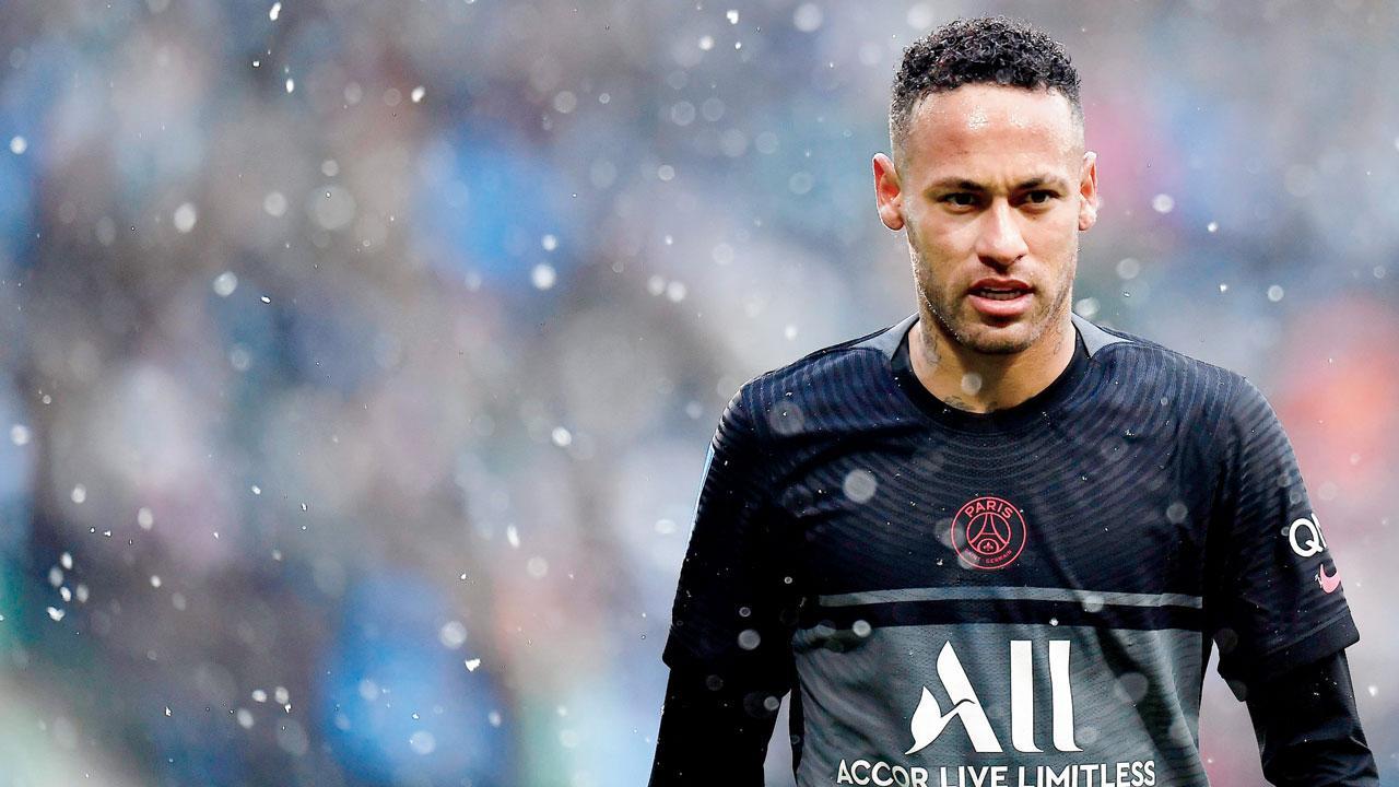 Injured PSG star Neymar sidelined for 6-8 weeks
