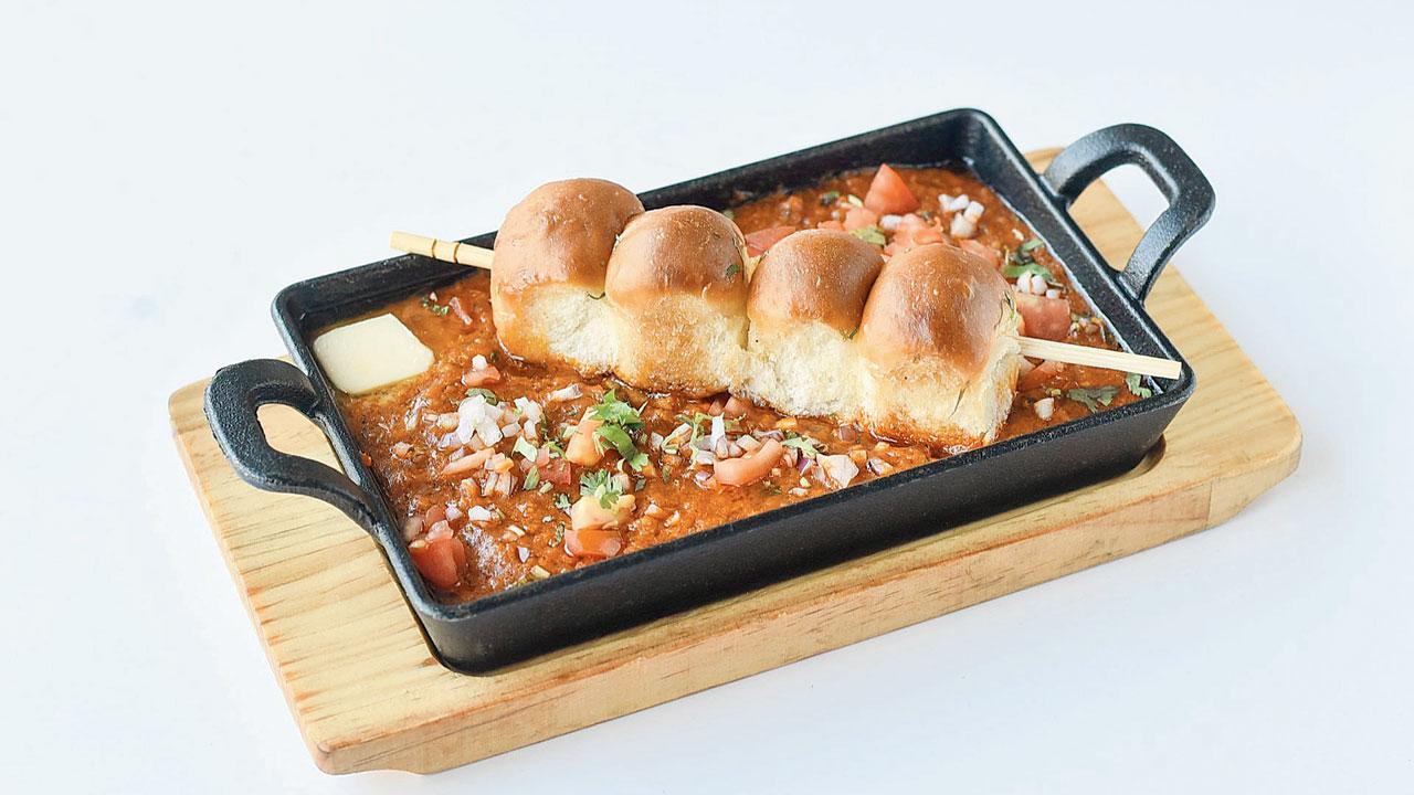 Truffle pav bhaji by Ishaara