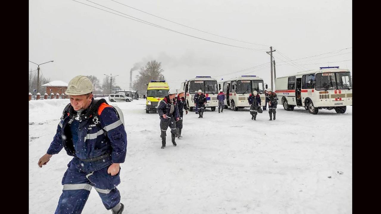 52 killed in a mine accident in Russia