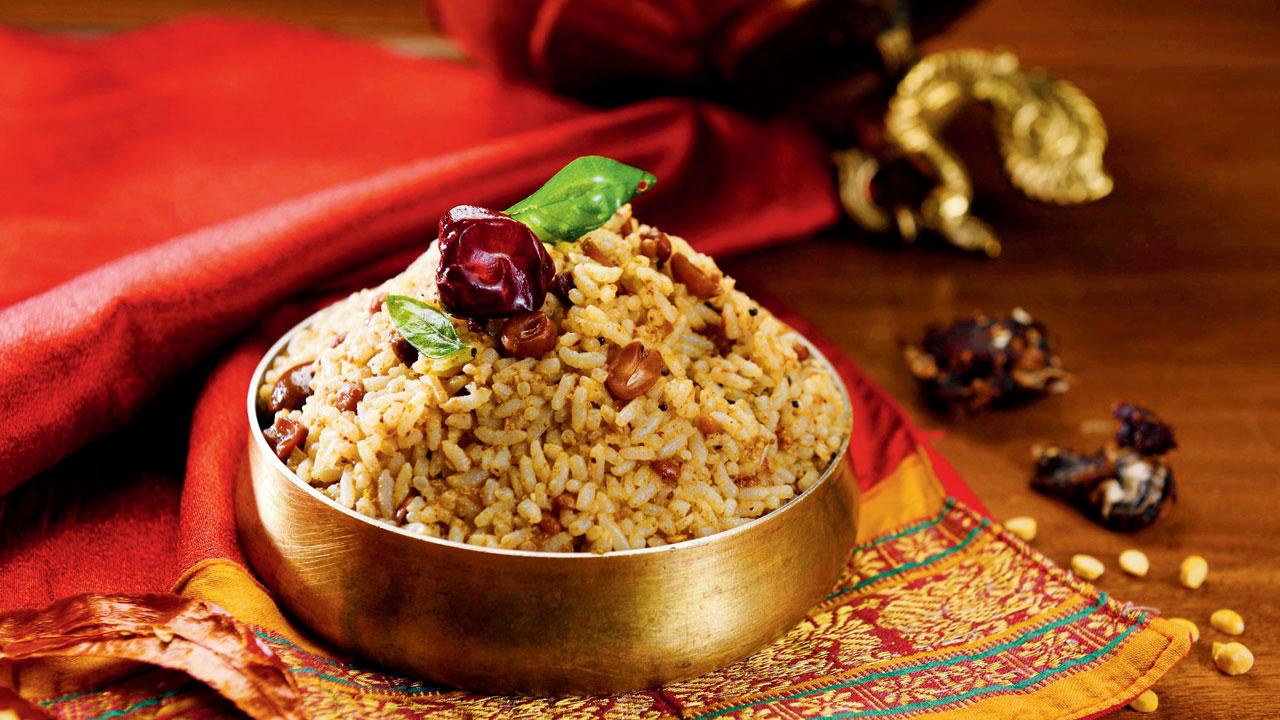Tomato rice with seeraga samba rice