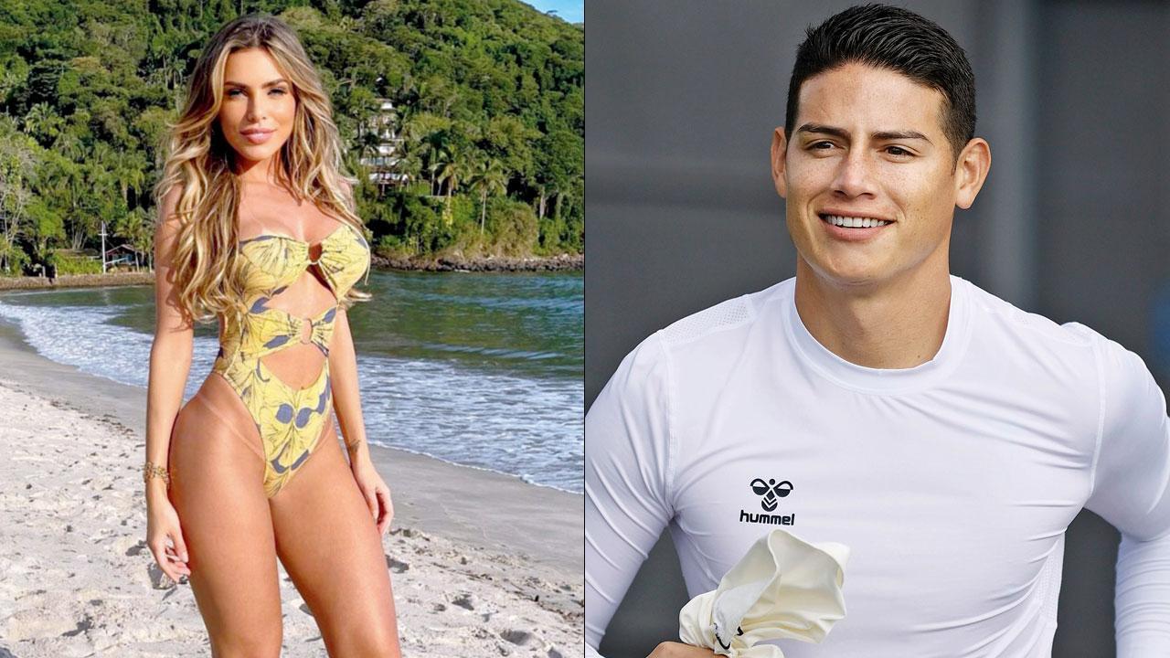 James Rodriguez fuels romance rumours after liking Brazilian model Erika  Schneider's photos