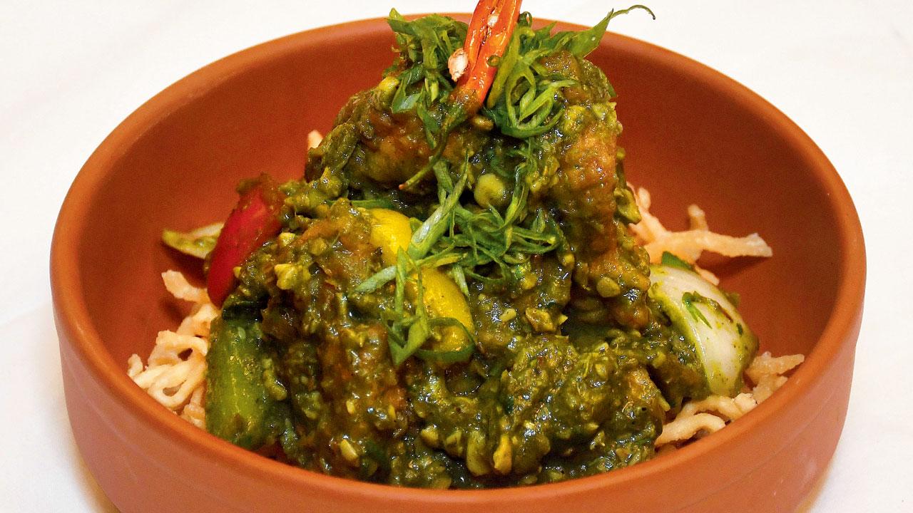 Not your basic schezwan chicken