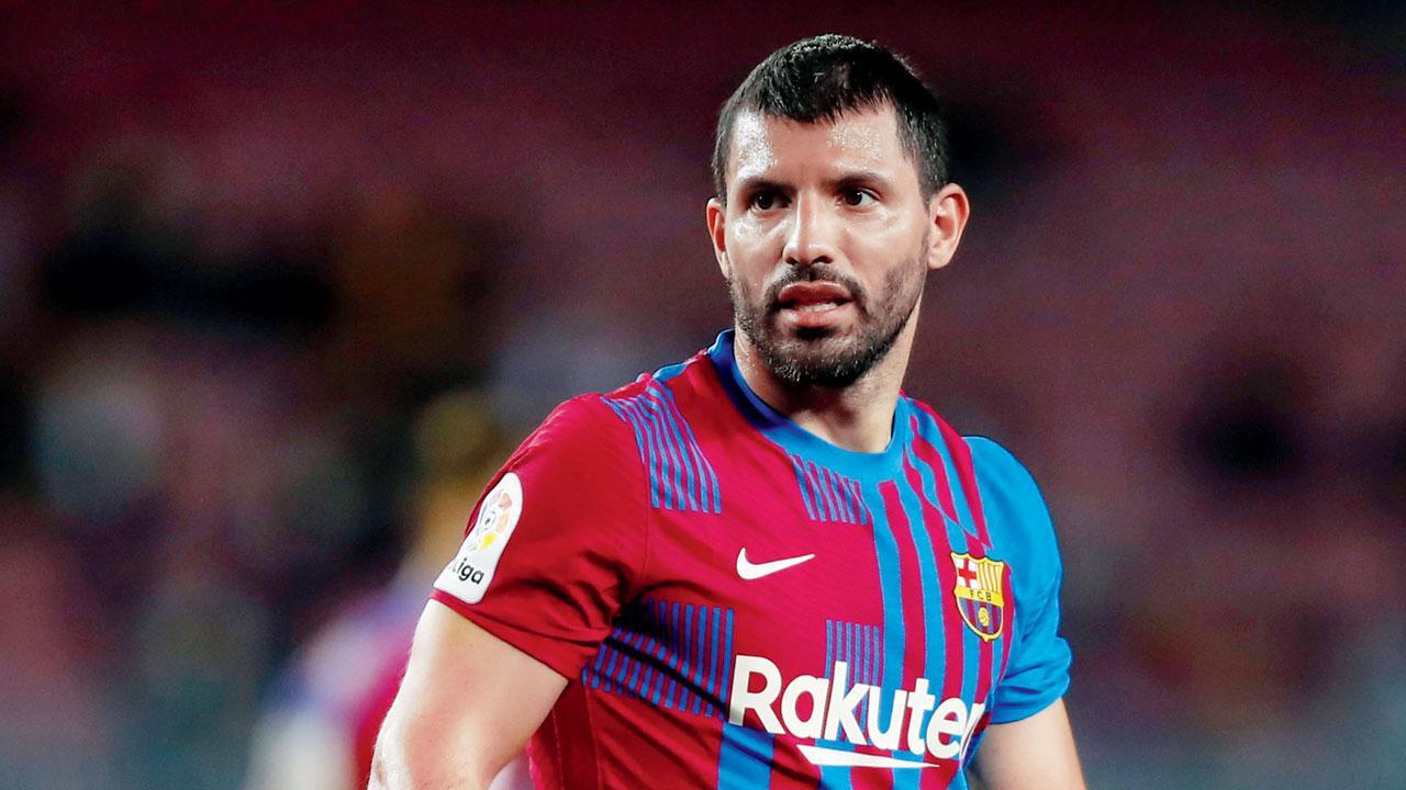Barca’s Aguero hospitalised after breathing problems