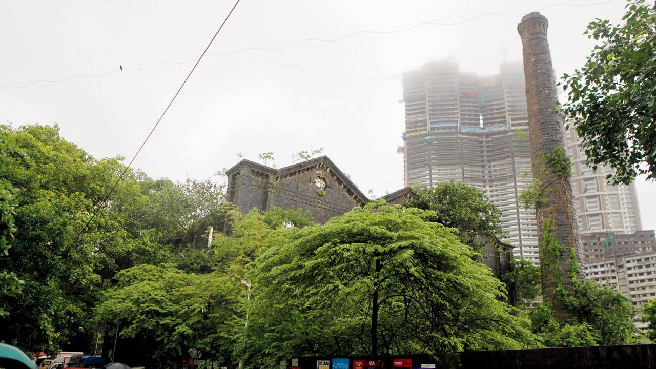 The lane in Mahalaxmi where Shakti Mills stands. File pic