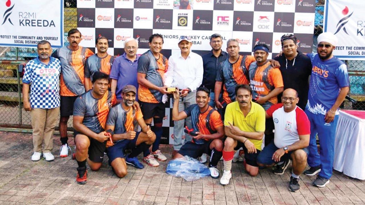 Stanley, Samir shine as Sunday Sultans rule veterans hockey