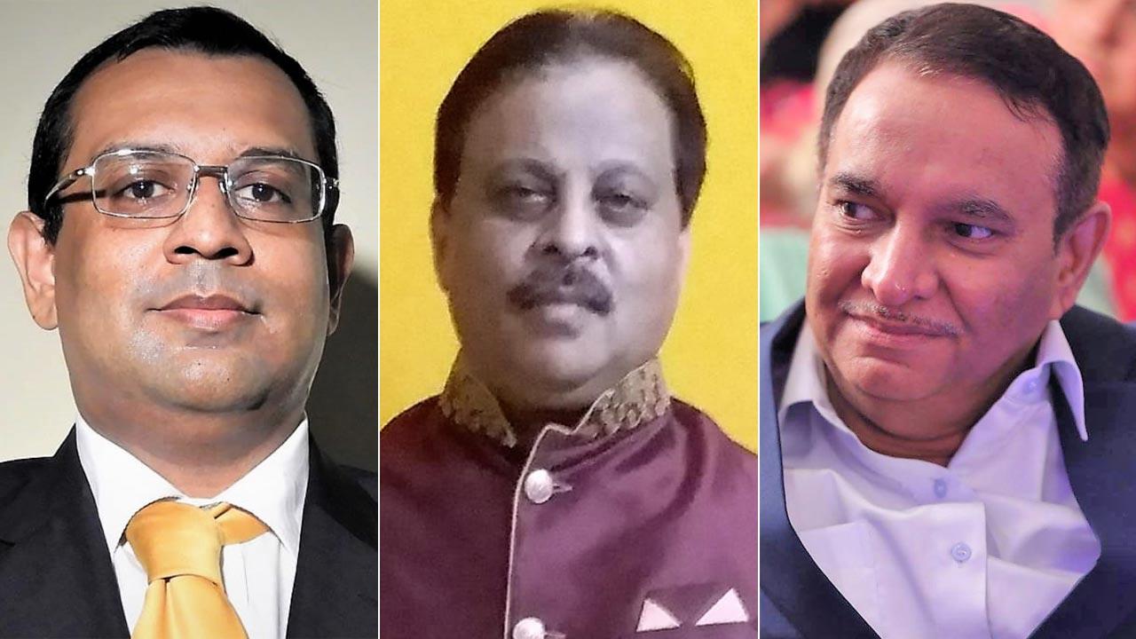 Floyd Gracias, Godfrey Pimenta and Vinod Sampat